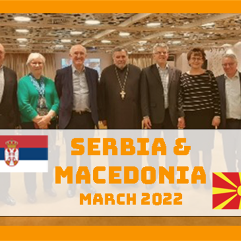 Serbia and Macedonia March 2022