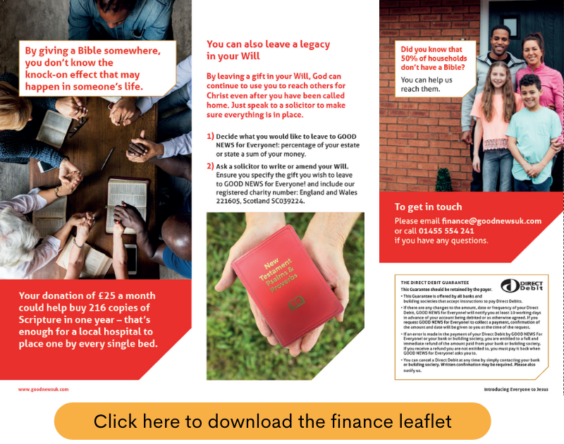 Finance Leaflet